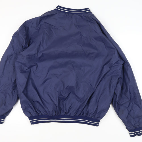 Southern Athletic Men’s Blue XL Pullover Sweatshirt V-Neck Nylon Sportswear