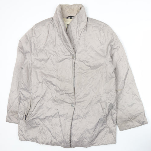 Milo Coats Women’s Beige Size 12 Mid-Length Puffer Jacket