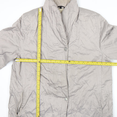 Milo Coats Women’s Beige Size 12 Mid-Length Puffer Jacket