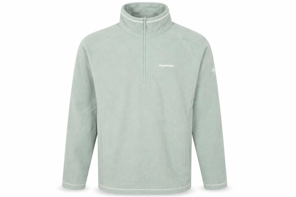 Craghoppers Unisex Green XL Fleece Sweatshirt 1/2 Zip Outdoor Wear