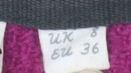 White Stuff Womens Purple Cardigan Size 8 Knit Long Sleeve Open Front