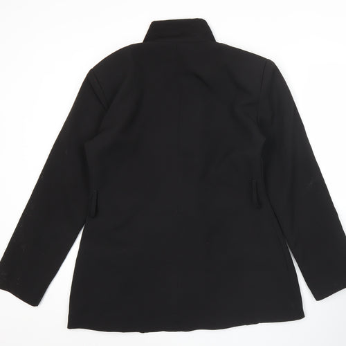 Boohoo Women’s Black Size 14 Blazer Jacket Single Breasted