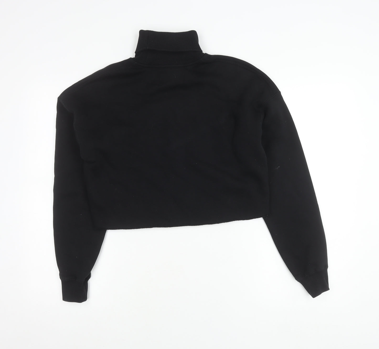 Calvin Klein Jeans Womens Black Roll Neck Pullover Jumper Size S