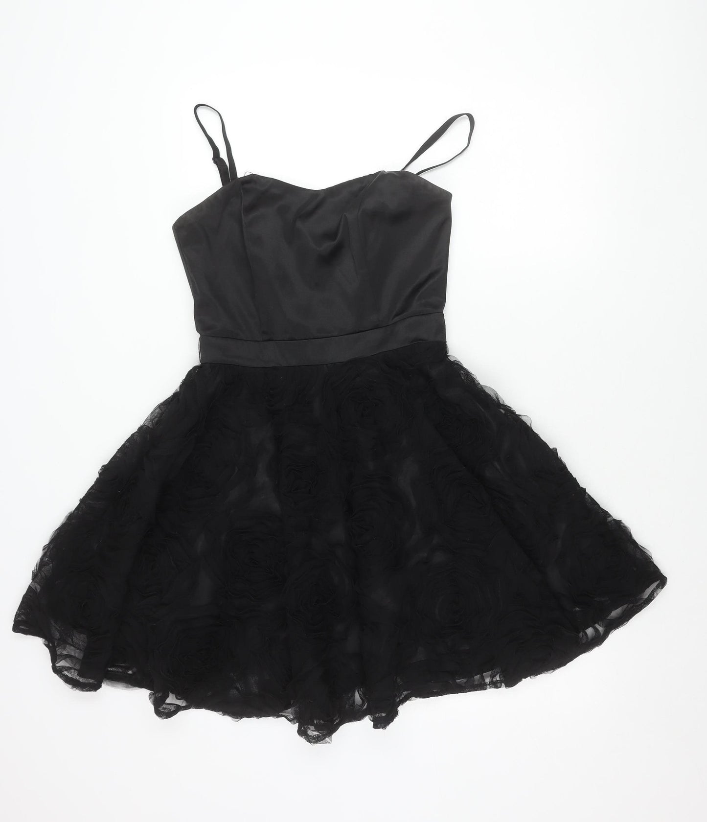 Be Beau Women’s Black Fit & Flare Party Dress Size 10