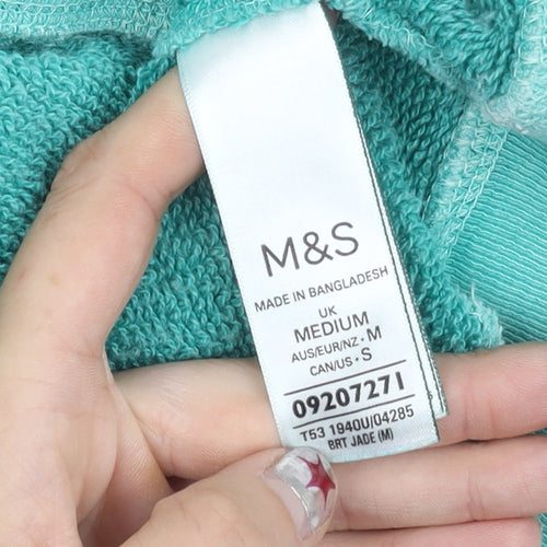 Marks and Spencer Womens Green Medium Pullover Sweatshirt