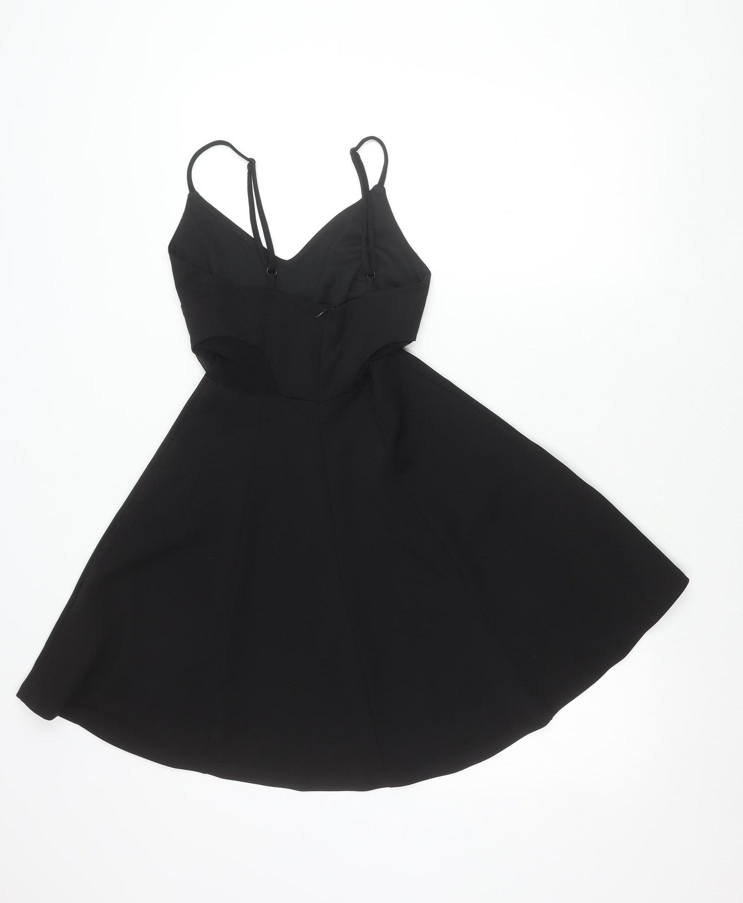 New Look Women's Black Size 6 Fit & Flare Party Dress