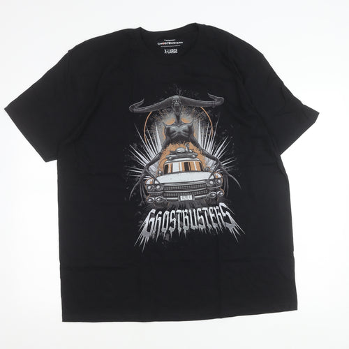 Forbidden Planet Men’s Black Ghostbusters XL Graphic T-Shirt