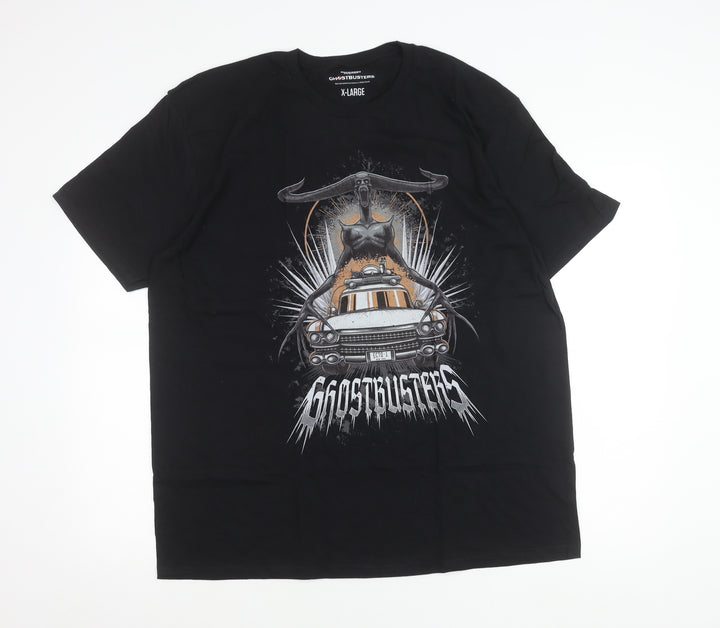 Forbidden Planet Men’s Black Ghostbusters XL Graphic T-Shirt