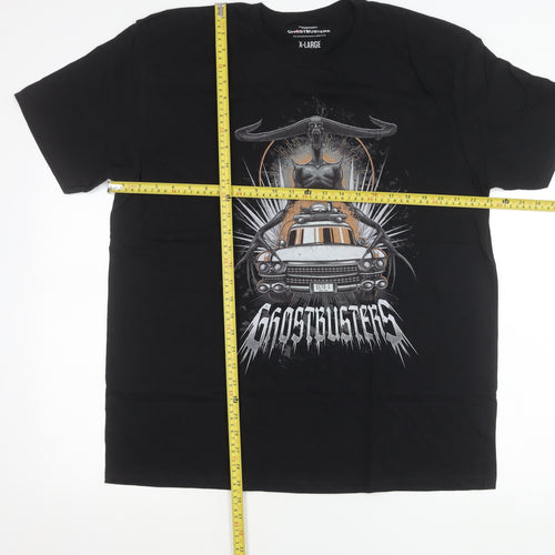 Forbidden Planet Men’s Black Ghostbusters XL Graphic T-Shirt