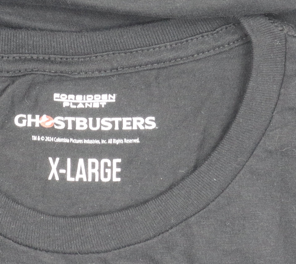 Forbidden Planet Men’s Black Ghostbusters XL Graphic T-Shirt