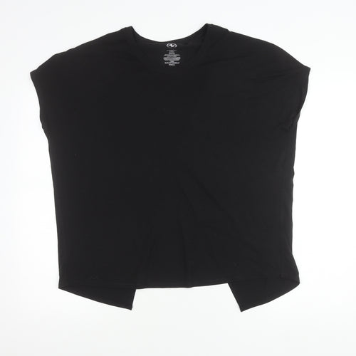 Athletic Works Womens Black S Sleeveless Sports T-Shirt