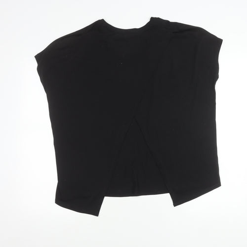 Athletic Works Womens Black S Sleeveless Sports T-Shirt