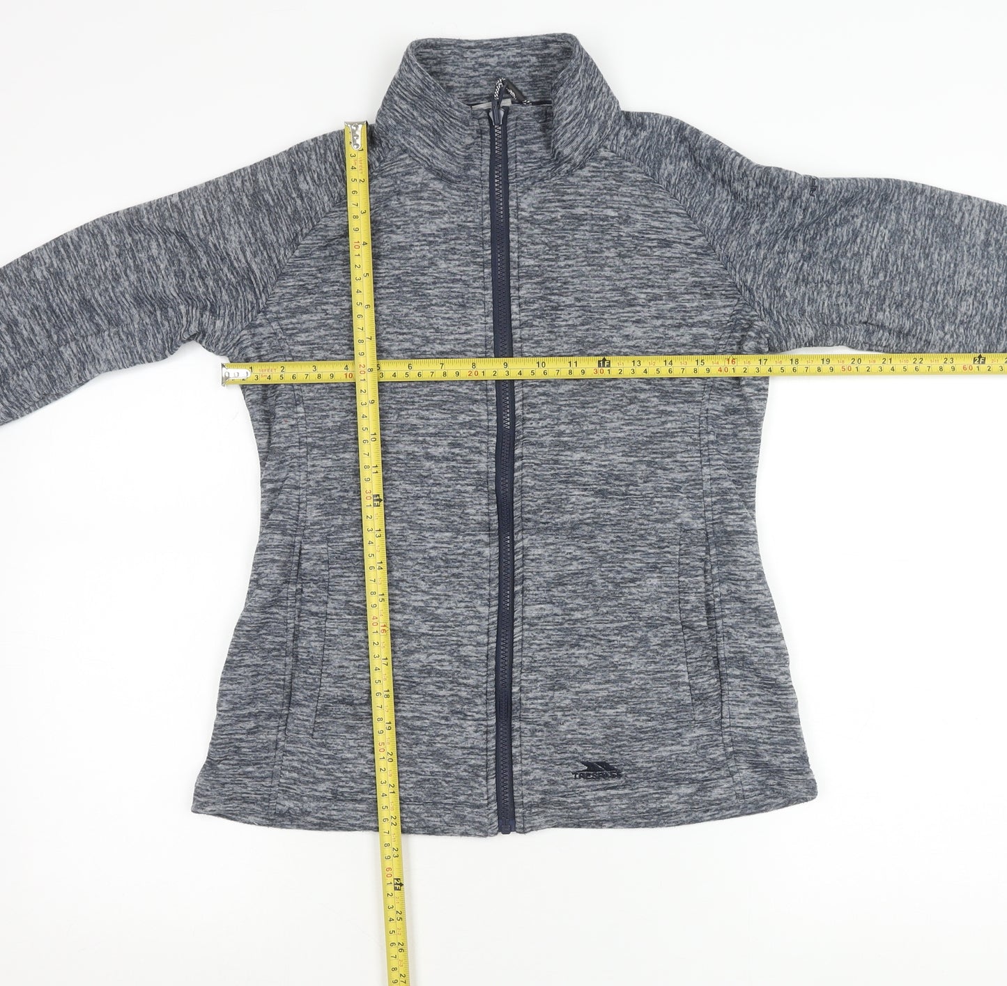 Trespass Womens Blue Full Zip Fleece Jacket Size 10