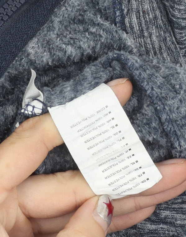 Trespass Womens Blue Full Zip Fleece Jacket Size 10