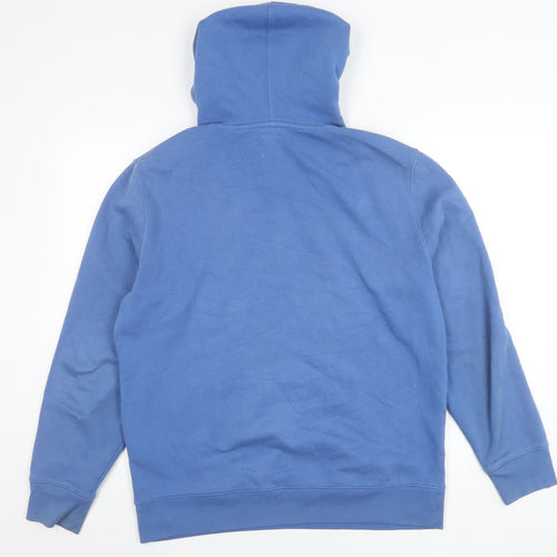 Levi's Men's Blue Pullover Hoodie M Classic Logo Graphic Fleece
