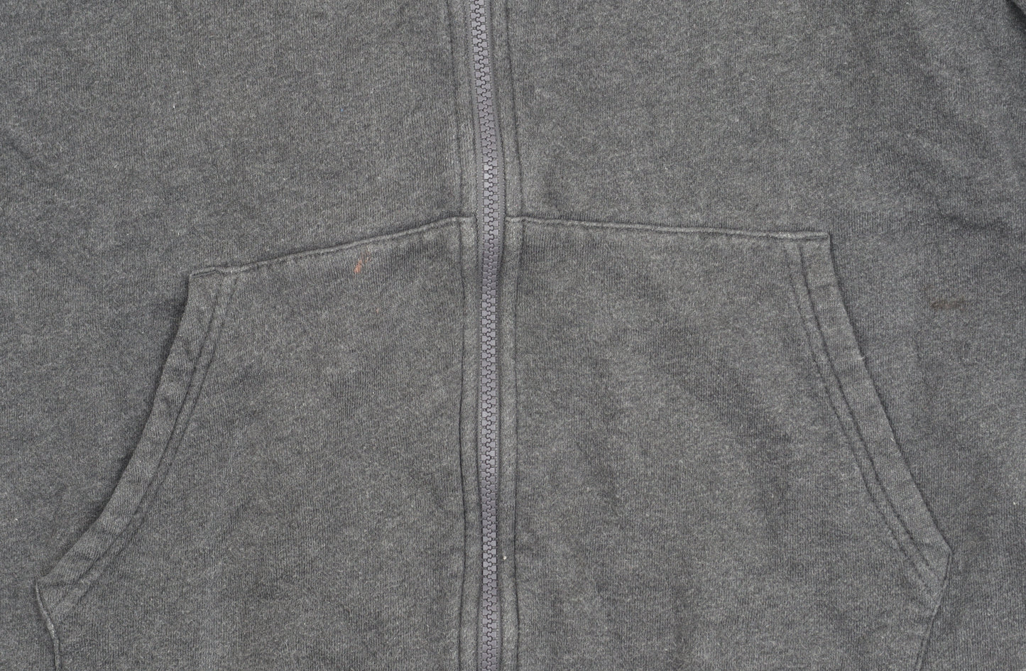 Champion Men’s Grey XL Full Zip Jacket Logo Sportswear