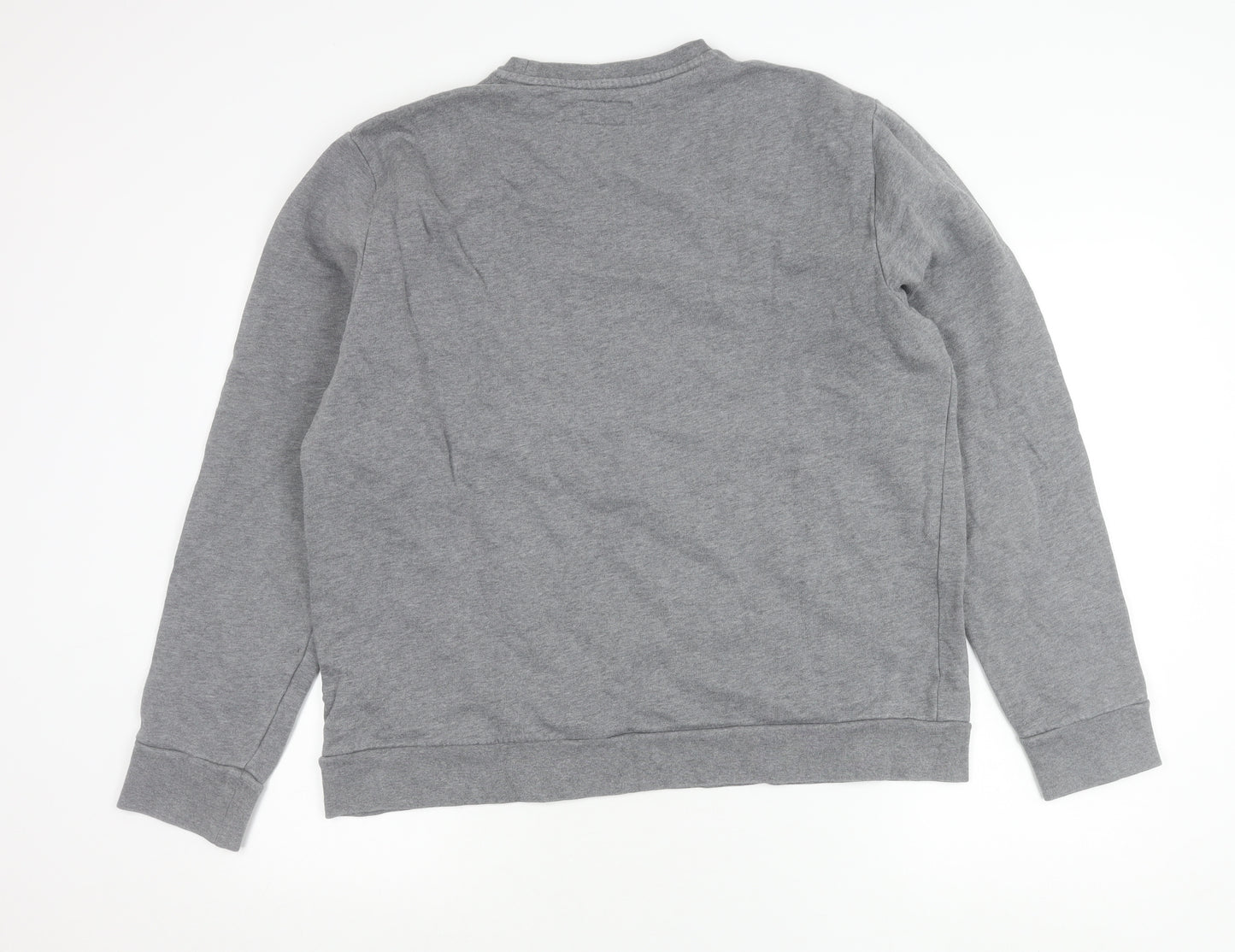 Hackett London Men’s Grey XL Classic Fit Sweatshirt Pullover