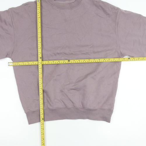 Colorful Standard Women’s Purple XS Organic Cotton Pullover Sweatshirt