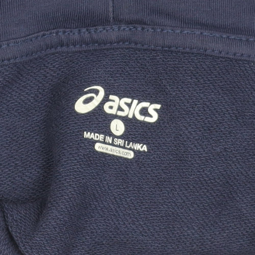 Asics Men’s Blue Hooded Full Zip Jacket L IAAF London 2017