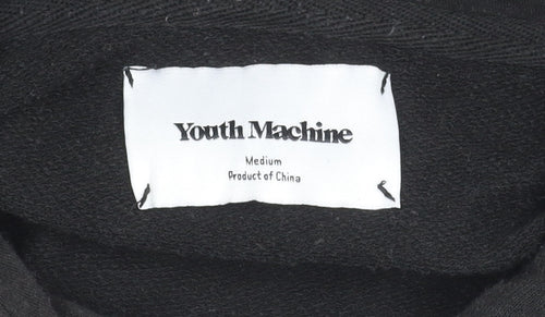Youth Machine Men’s Black Medium Escapism Pullover Hoodie