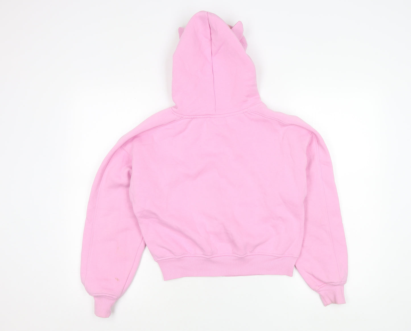 Primark Girls Pink Disney Stitch Angel Zip Up Hooded Jacket 12-13Y
