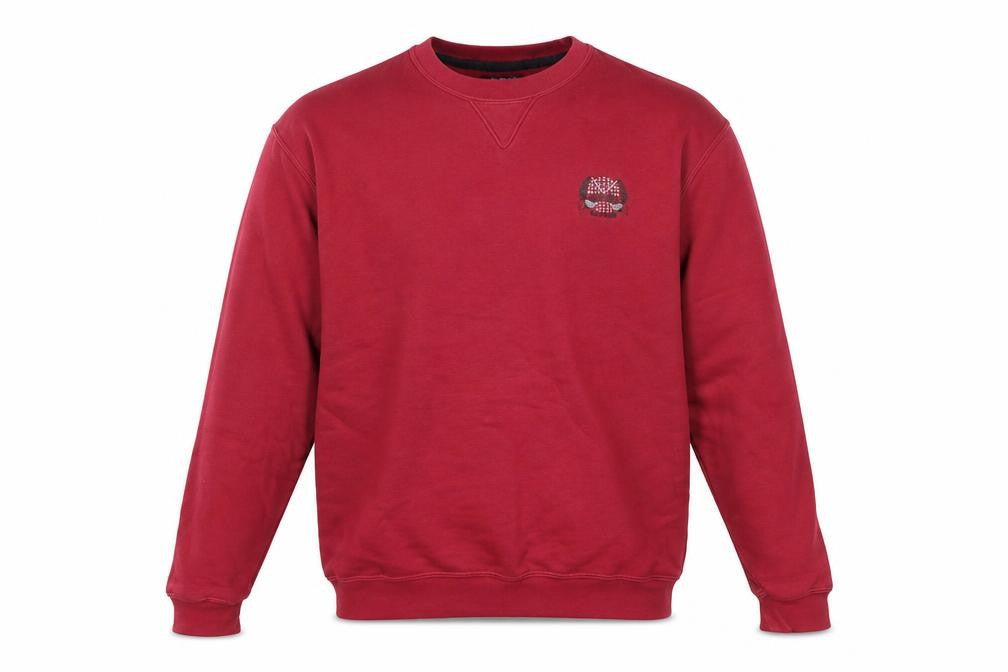 Front view of Gear For Sports men’s red cotton pullover sweatshirt, size L