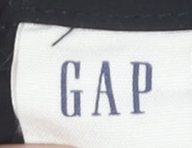 GAP Women Black Medium Halter Neck Sleeveless Playsuit Summer