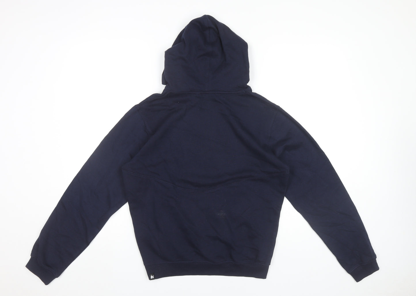 Money Boys Blue Pullover Hoodie 10-11 Years Logo Graphic Print