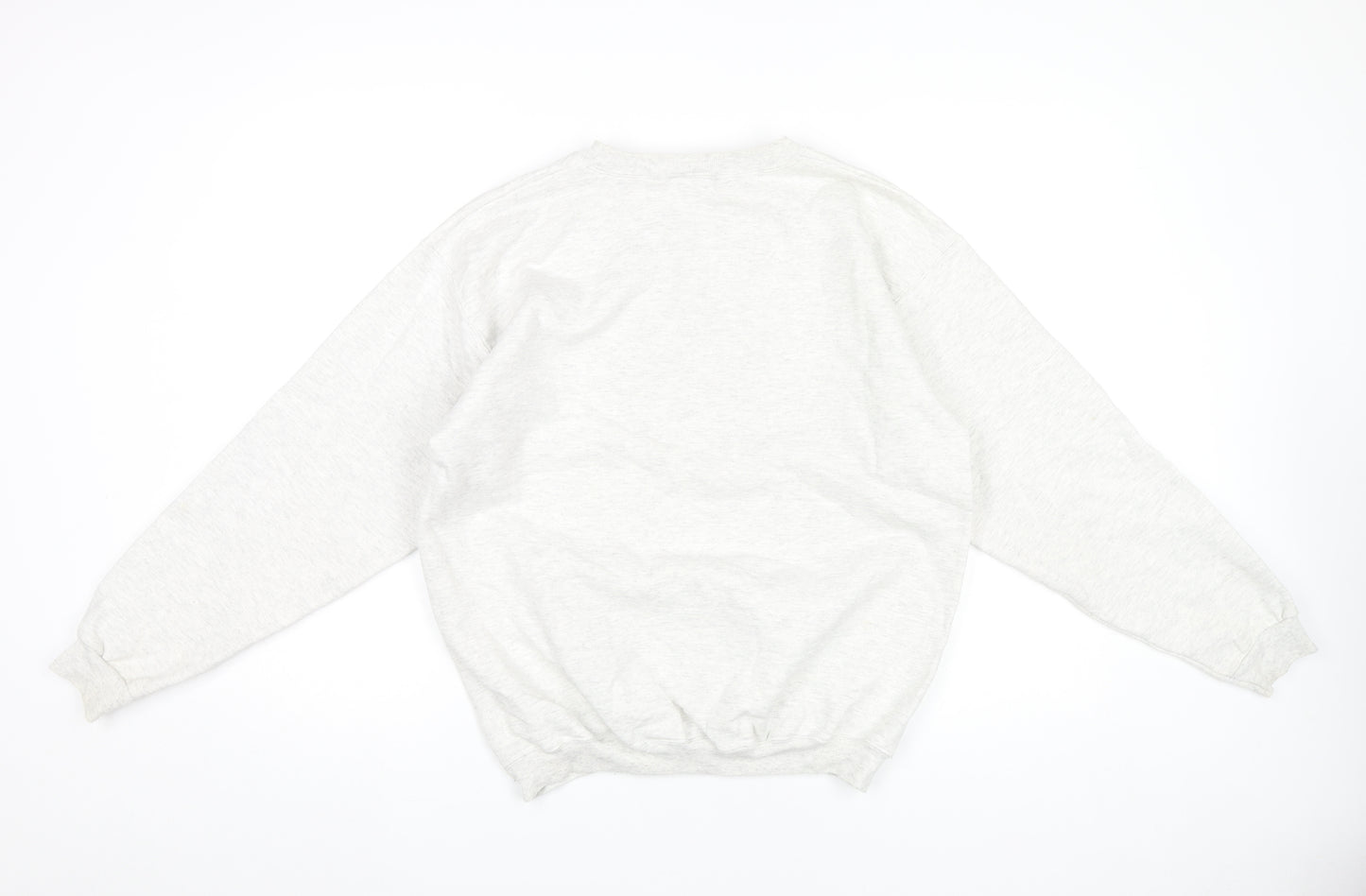 Hanes Unisex Grey Music Graphic Pullover Sweatshirt Size S