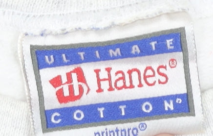 Hanes Unisex Grey Music Graphic Pullover Sweatshirt Size S