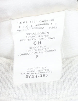 Hanes Unisex Grey Music Graphic Pullover Sweatshirt Size S