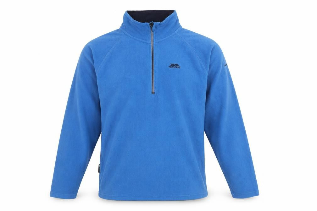 Trespass Men's Blue XS Fleece Pullover Sweatshirt Outdoor Hiking