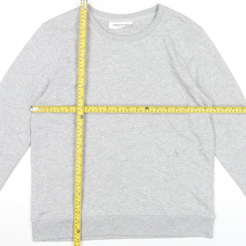 Miomojo Womens Grey L Sweatshirt Pullover Crew Neck Long Sleeve
