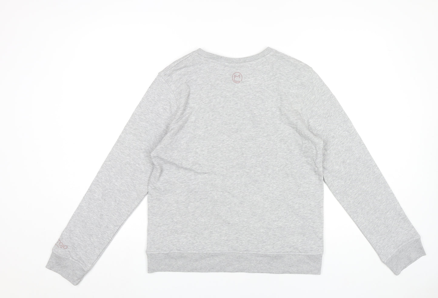 Miomojo Womens Grey L Sweatshirt Pullover Crew Neck Long Sleeve