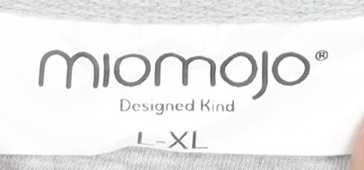 Miomojo Womens Grey L Sweatshirt Pullover Crew Neck Long Sleeve