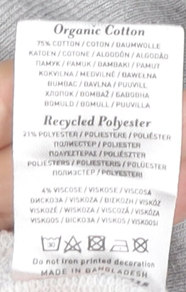 Miomojo Womens Grey L Sweatshirt Pullover Crew Neck Long Sleeve