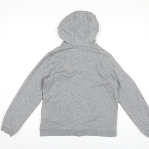 Nike Boys Grey XL Full Zip Hoodie Sweatshirt Jacket Cotton Blend
