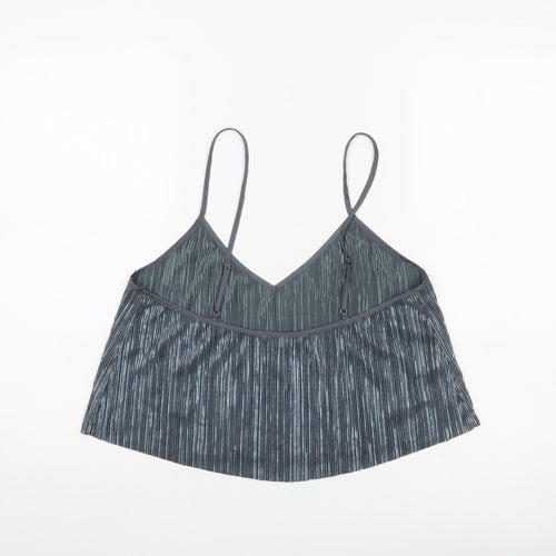 Victoria's Secret Women’s Grey Size 12 Pleated Tank Camisole