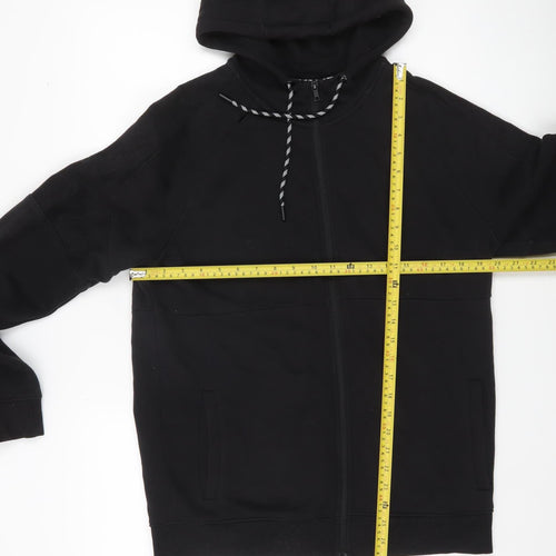 U.S. Athletic Men’s Black Full Zip Hoodie Size M Regular Fit