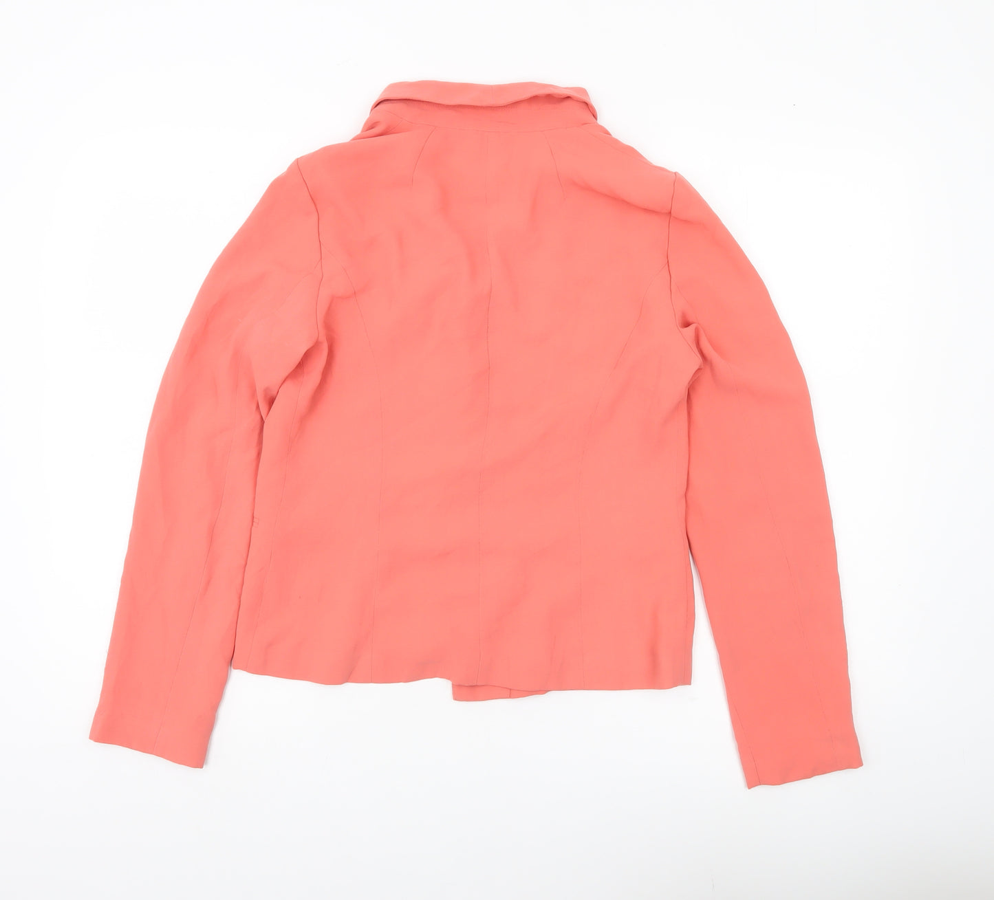 New Look Women’s Pink Blazer Size 10 Shawl Collar Work Jacket