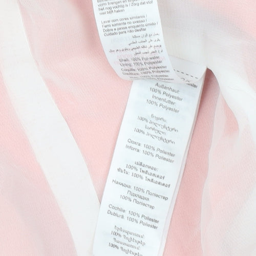 New Look Women’s Pink Blazer Size 10 Shawl Collar Work Jacket