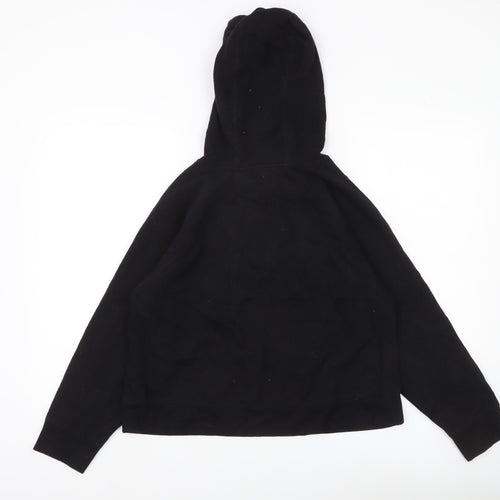 DKNY Women’s Black Hoodie Sweatshirt Medium Cotton Blend