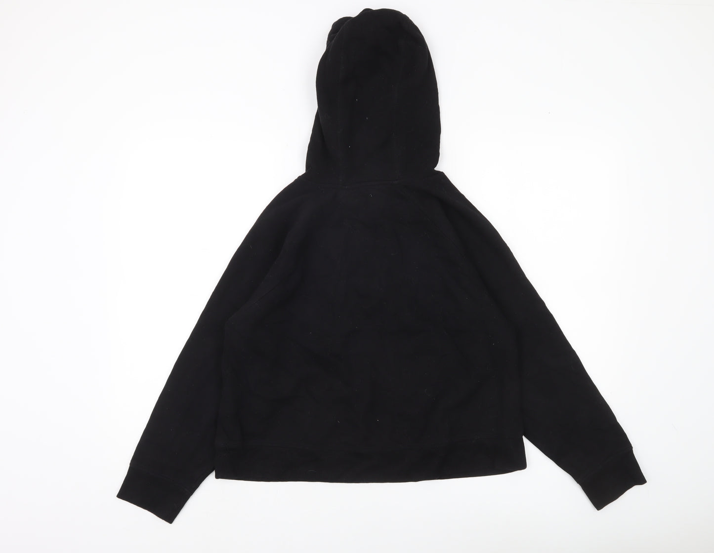 DKNY Women’s Black Hoodie Sweatshirt Medium Cotton Blend