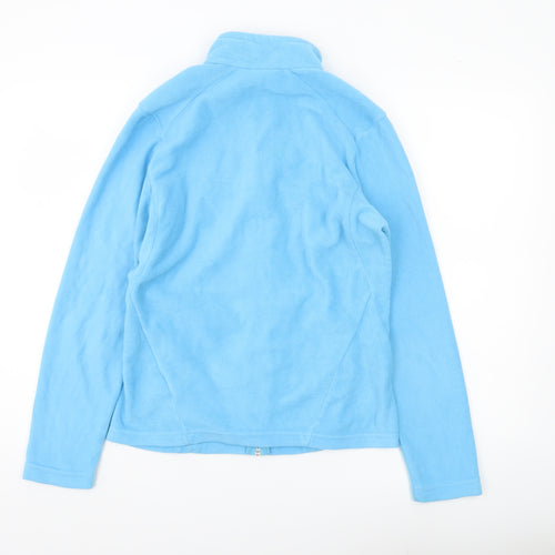 Quechua Women’s Blue Fleece Full Zip Jacket Size 10 Regular