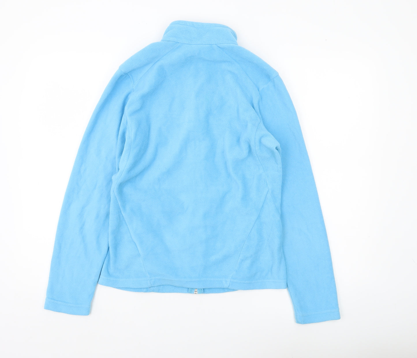 Quechua Women’s Blue Fleece Full Zip Jacket Size 10 Regular