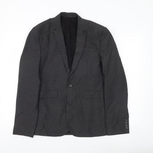 ASOS Men’s Grey Slim Fit 38 Chest Blazer Jacket Formal