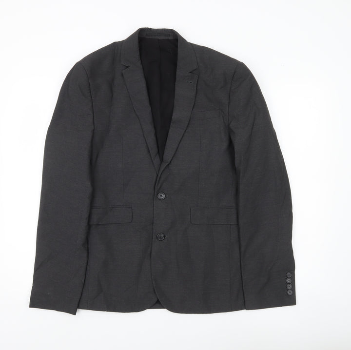 ASOS Men’s Grey Slim Fit 38 Chest Blazer Jacket Formal
