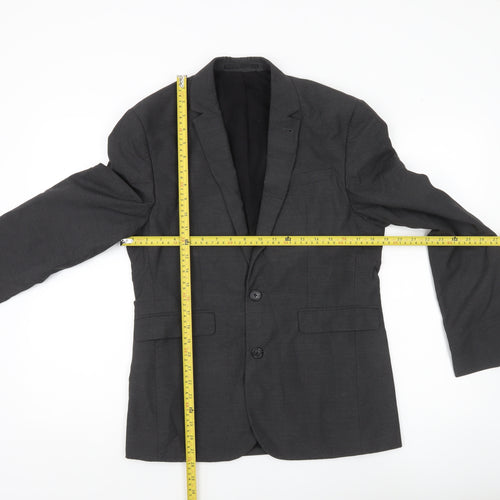 ASOS Men’s Grey Slim Fit 38 Chest Blazer Jacket Formal