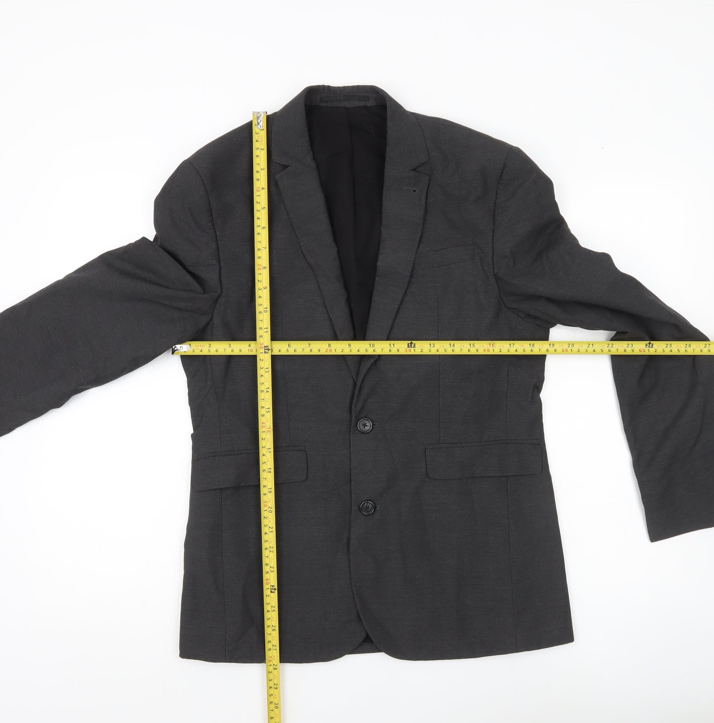 ASOS Men’s Grey Slim Fit 38 Chest Blazer Jacket Formal
