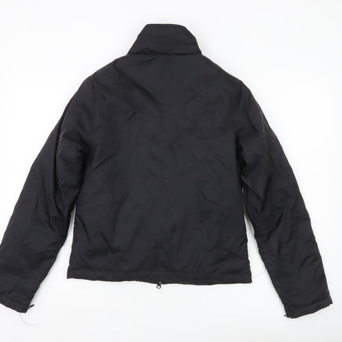 B&C Women’s Black Nylon Full Zip Casual Jacket Size S